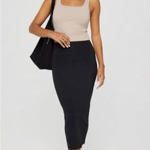 Fabletics Black Pencil Skirt